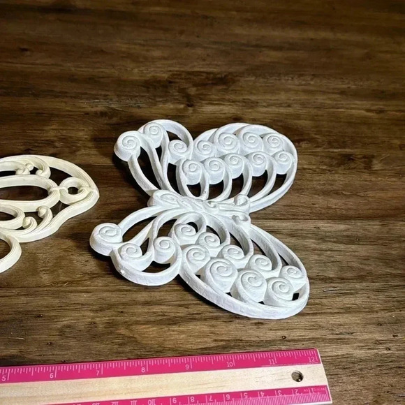 Vintage Home Interior Wall Hanging HomCo Butterflies Home Decorations Accents - Picture 3 of 10